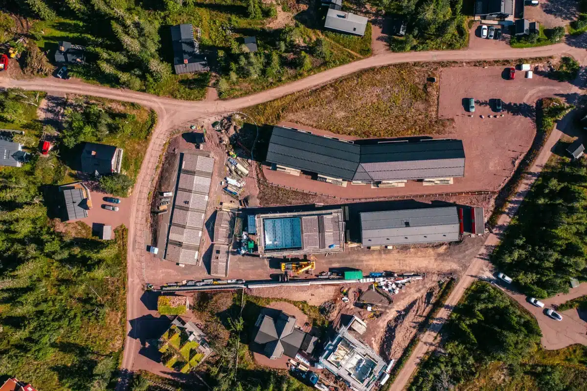 Markarbete vid bostadsexploatering